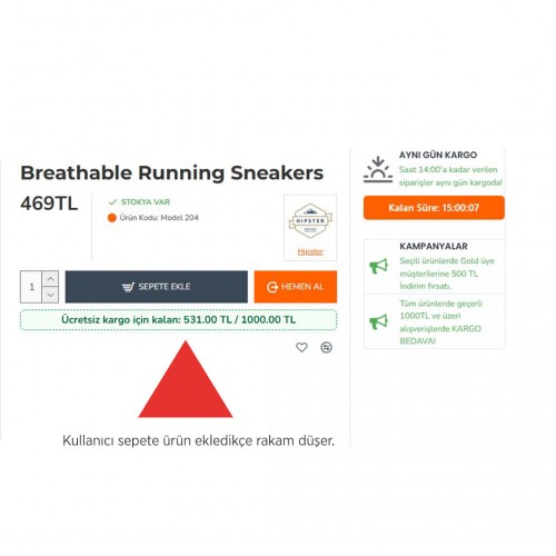 Ücretsiz Kargo Barı