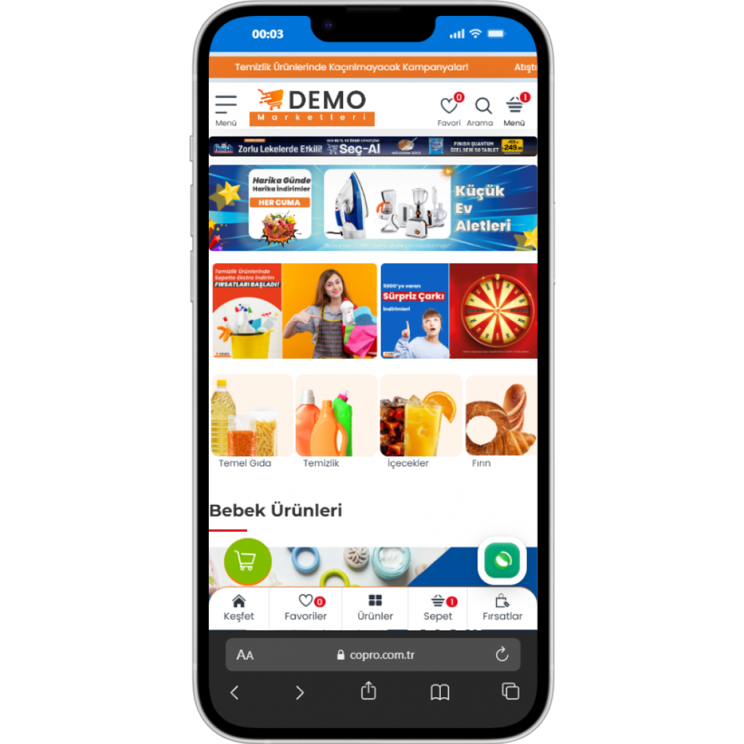  Market E-Ticaret Sitesi V2