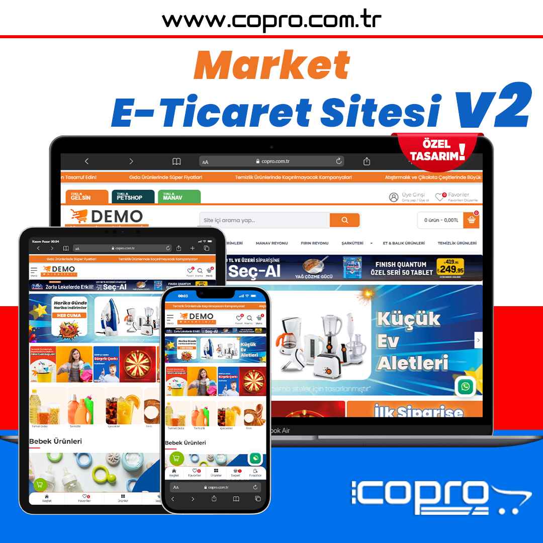  Market E-Ticaret Sitesi V2