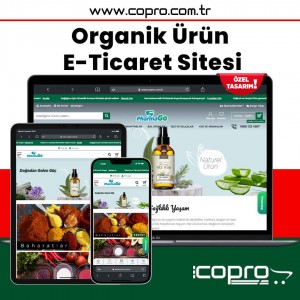 Organik Ürünler E-Ticaret Sitesi