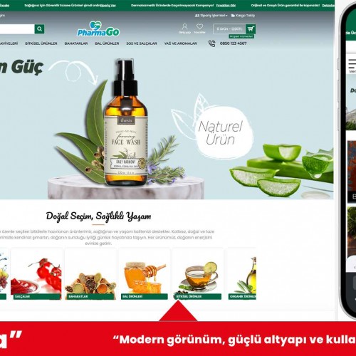 Organik Ürünler E-Ticaret Sitesi Organik Ürünler E-Ticaret Sitesi