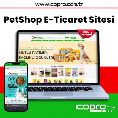 PetShop E-Ticaret Web Sitesi PetShop E-Ticaret Web Sitesi