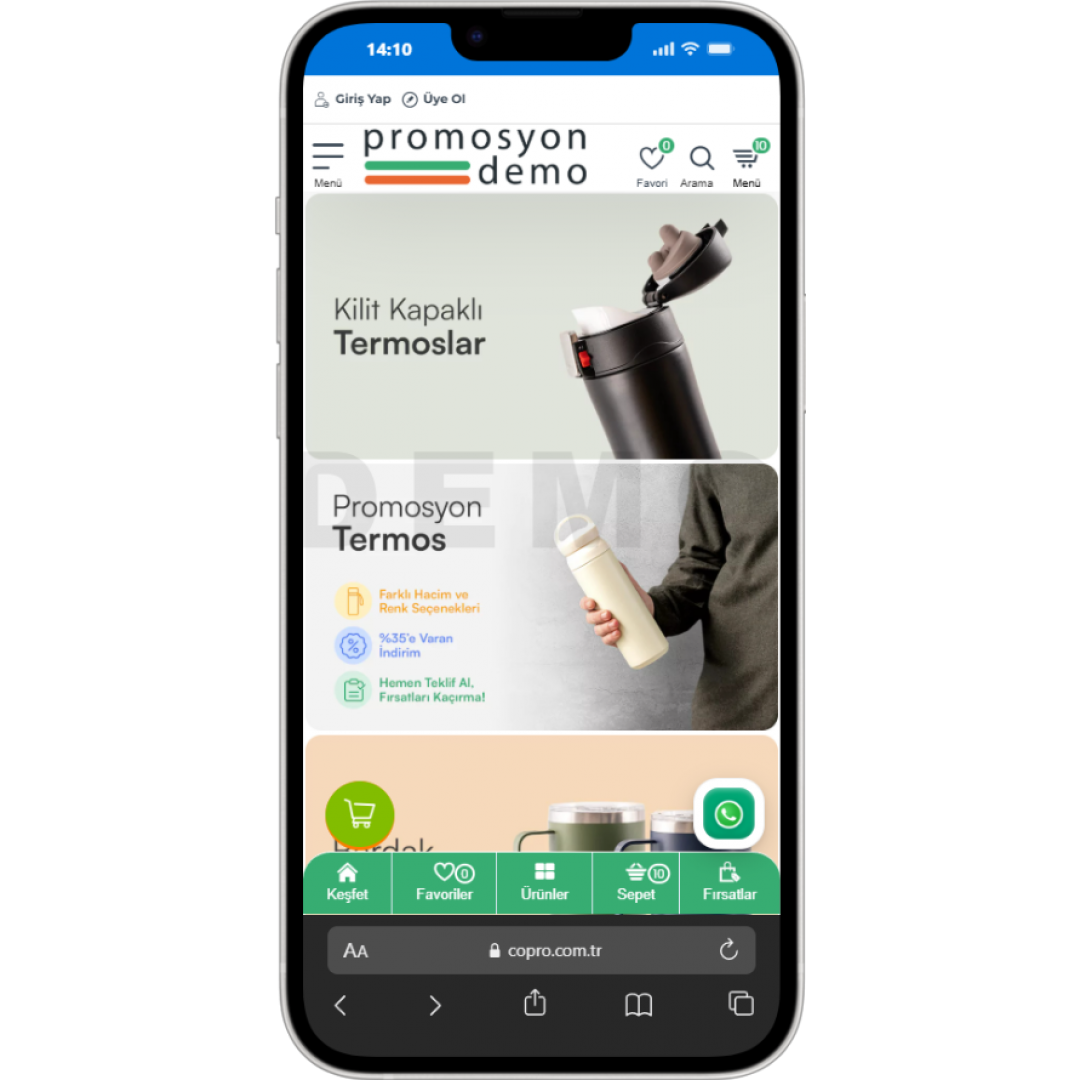 Promosyon Ürünler E-Ticaret Sitesi