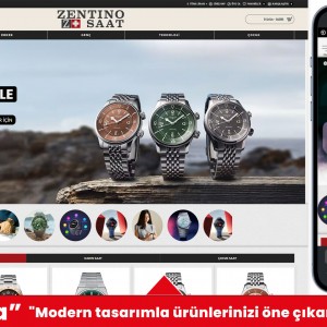 Saatçi E-Ticaret Web Sitesi