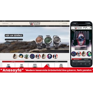 Saatçi E-Ticaret Web Sitesi Saatçi E-Ticaret Web Sitesi