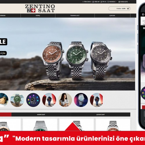 Saatçi E-Ticaret Web Sitesi Saatçi E-Ticaret Web Sitesi