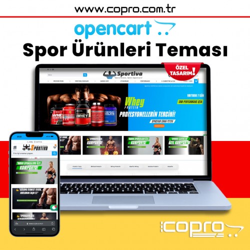 Spor Ürünleri E-Ticaret Web Sitesi Spor Ürünleri E-Ticaret Web Sitesi