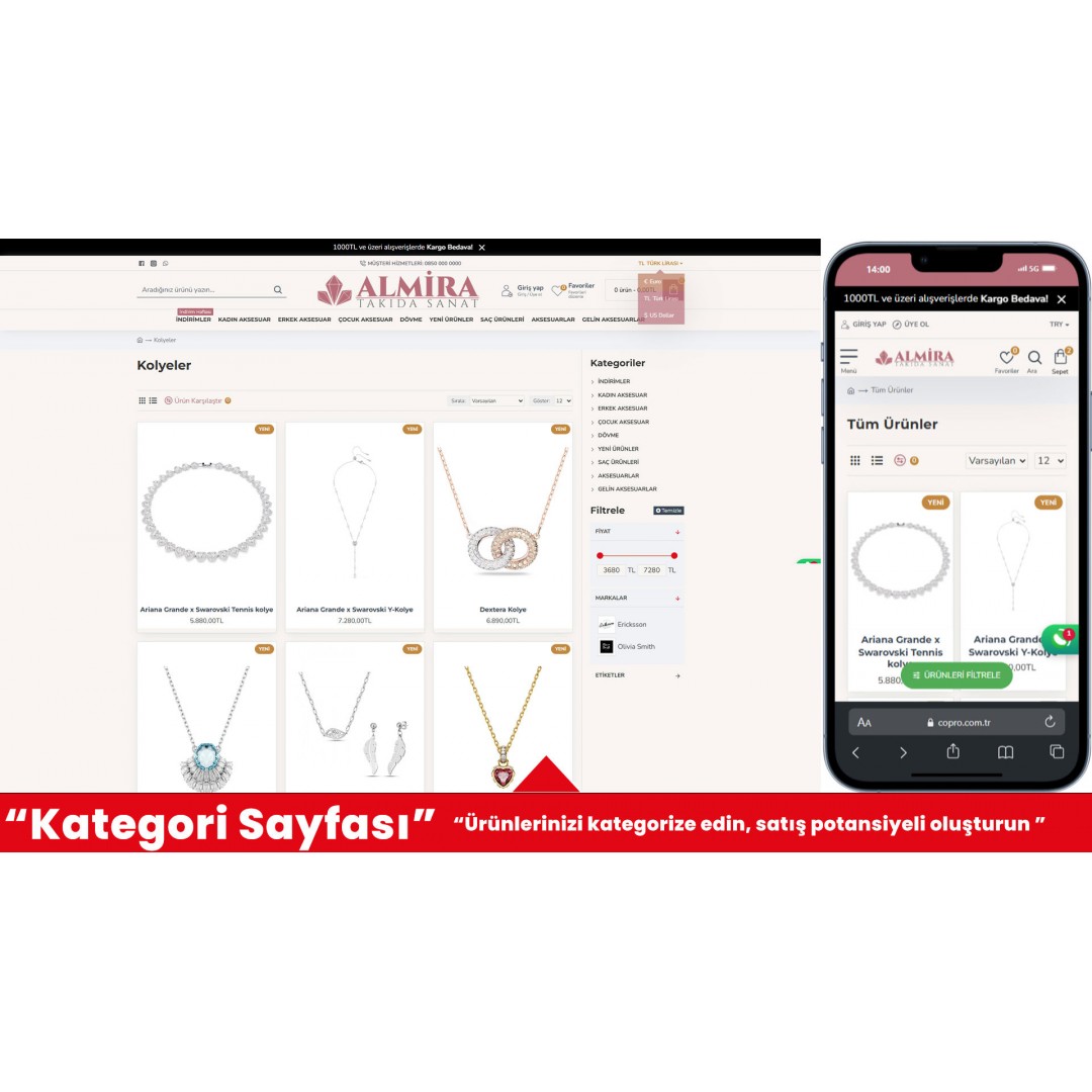 Takı ve Aksesuar E-Ticaret Sitesi Takı ve Aksesuar E-Ticaret Sitesi