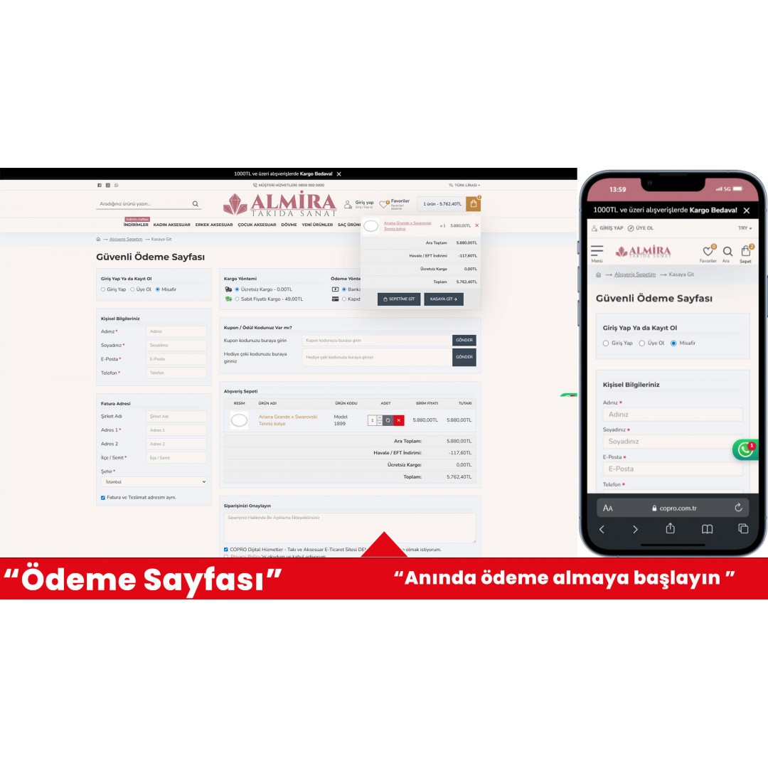 Takı ve Aksesuar E-Ticaret Sitesi Takı ve Aksesuar E-Ticaret Sitesi