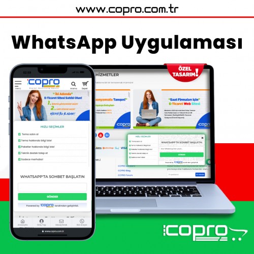 Opencart WhatsApp Uygulaması Opencart WhatsApp Uygulaması