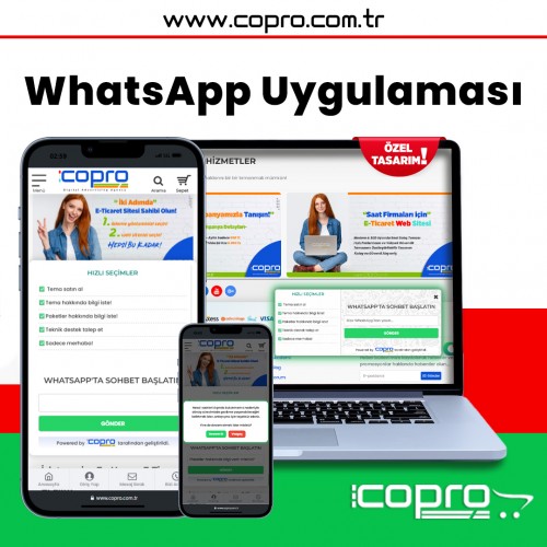 Opencart WhatsApp Uygulaması Opencart WhatsApp Uygulaması
